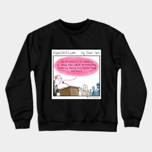 EUloGIES: Anti-Barbie Meltdowns Crewneck Sweatshirt